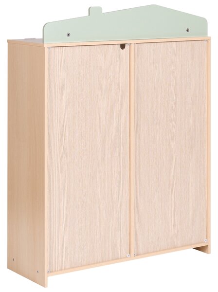 Regál se 3 policemi LACKEY 105 cm Světle hnědá
