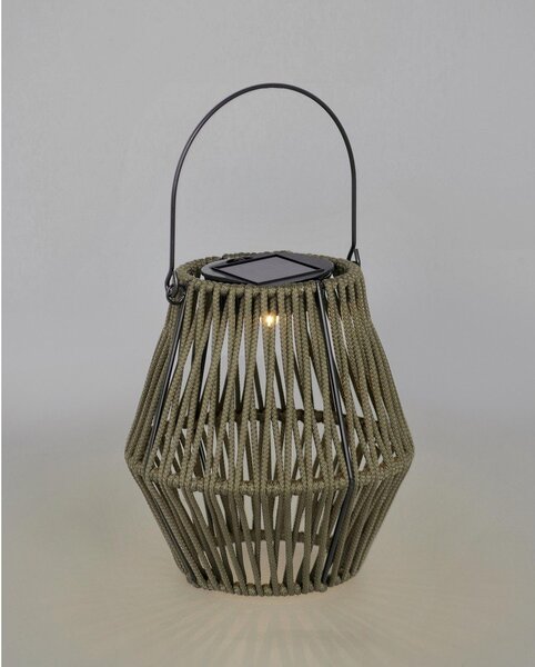 Khaki solární LED lucerna (výška 17 cm) Juny – Yes Everyday
