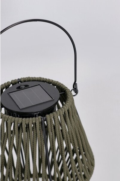 Khaki solární LED lucerna (výška 17 cm) Juny – Yes Everyday