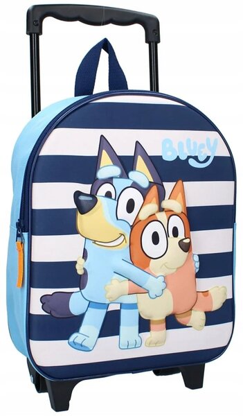 Dětský kufřík Bluey Vadobag 9 l modrý, vícebarevný