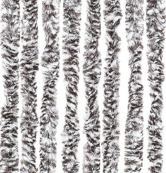 Závěs proti hmyzu hnědo-béžový 56 x 200 cm Chenille 315129