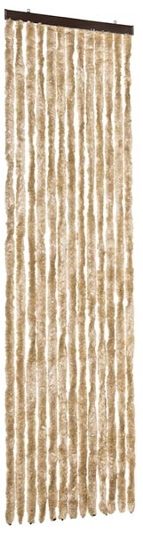 Závěs proti hmyzu béžový 56 x 200 cm Chenille 315135