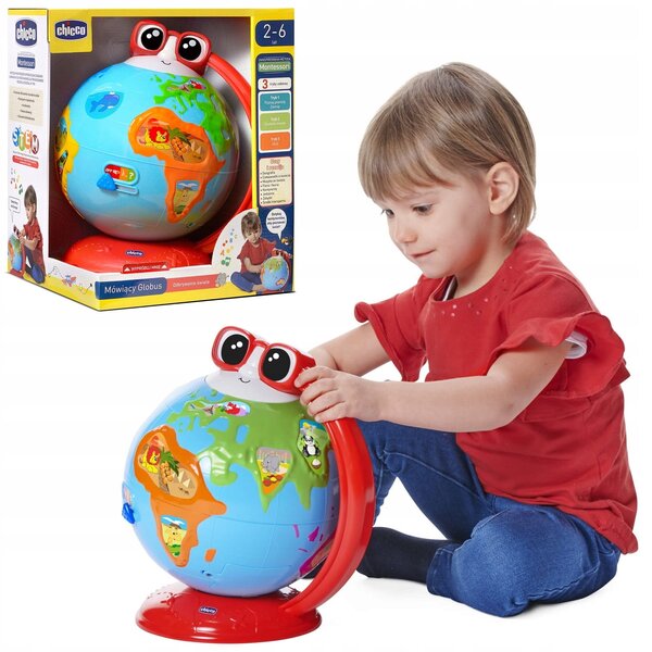 Chicco interaktivní globus objevitele Montessori vzdělávací