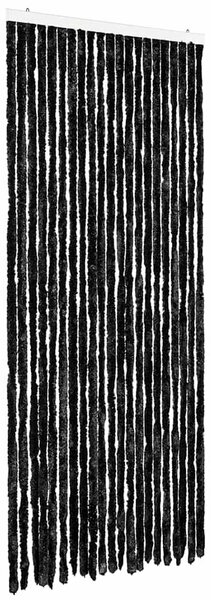 Závěs proti hmyzu antracitový 90 x 200 cm Chenille 315142