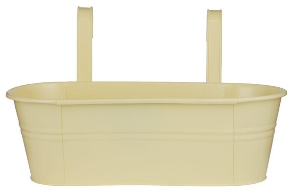 ZINC Truhlík k zavěšení 50 cm - sv. žlutá