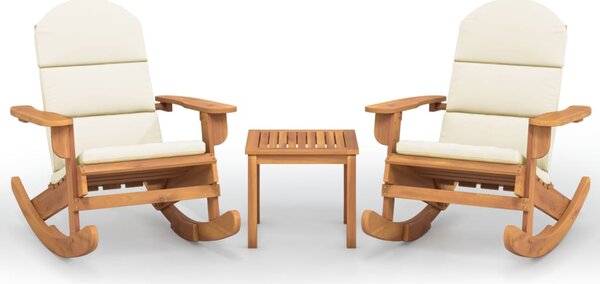 3dílná sada zahradního nábytku Adirondack masivní akácie 3152128