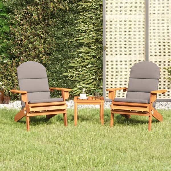 3dílná sada zahradního nábytku Adirondack masivní akácie 3152124