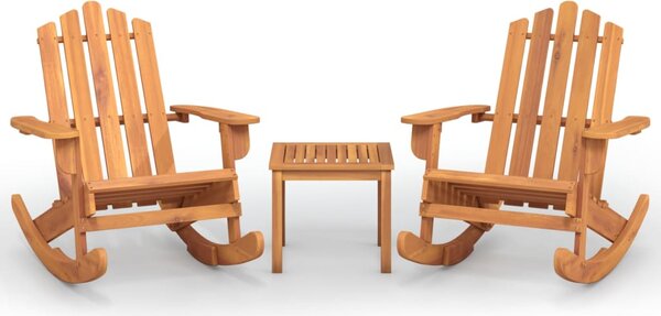 3dílná sada zahradního nábytku Adirondack masivní akácie 3152127