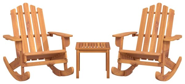 3dílná sada zahradního nábytku Adirondack masivní akácie 3152127