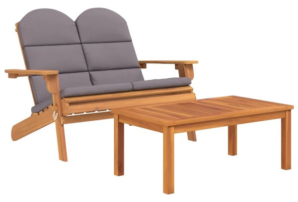 3dílná sada zahradního nábytku Adirondack masivní akácie 3152135