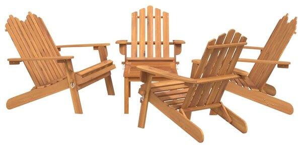 5dílná sada zahradního nábytku Adirondack masivní akácie 3152136