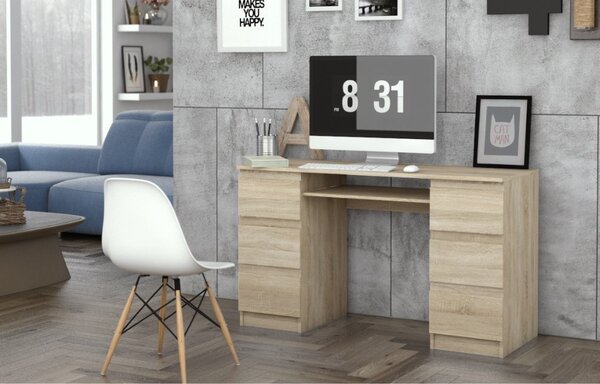 TP Living Psací stůl KUBA dub sonoma