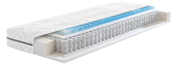 F.a.n. 7zónová gelová matrace s taštičkovými pružinami Solina Top T (H2/H3, 90 x 200 cm) (100388726002)