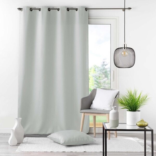 Světle šedý závěs 140x260 cm Essentiel – douceur d'intérieur
