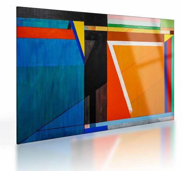 Skleněný obraz - Geometrie (70x50 cm)