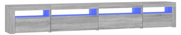 TV skříňka s LED osvětlením šedá sonoma 270 x 35 x 40 cm 3152752