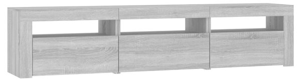 TV skříňka s LED osvětlením šedá sonoma 180x35x40 cm 3152760