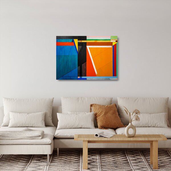 Skleněný obraz - Geometrie (70x50 cm)