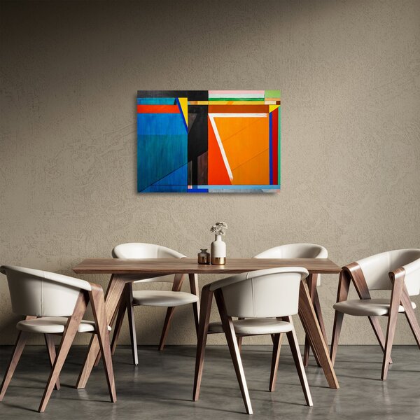 Skleněný obraz - Geometrie (70x50 cm)