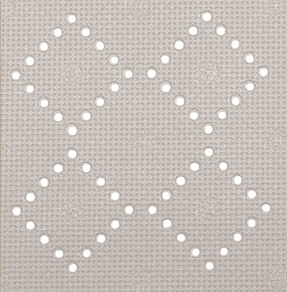 Spirella protiskluzová podložka do vany ALASKA, šedo-hnědá, PVC, 91 x 36 cm