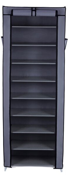 Songmics Látkový botník Rampe, Šedá