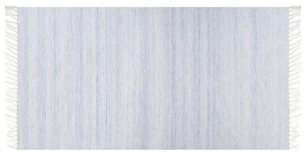 Koberec 80 x 150 cm světlý modrý MALHIA