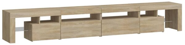TV skříňka s LED osvětlením dub sonoma 260x36,5x40 cm 3152820