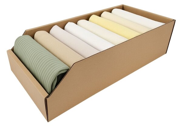 KARTON PAK Úložné boxy na oblečení, organizéry do skříně EKO KARTON 30 x 54 cm
