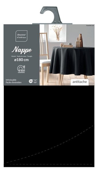 Pratelný ubrus ø 180 cm Essentiel – douceur d'intérieur