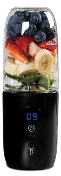 Mixér smoothie s USB nabíjením černý
