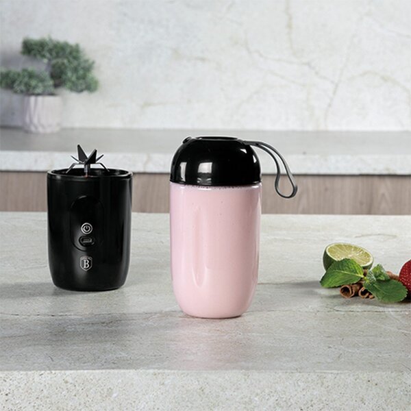 Mixér smoothie s USB nabíjením černý