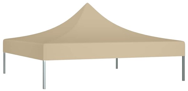 Střecha k party stanu 3 x 3 m béžová 270 g/m² 315318