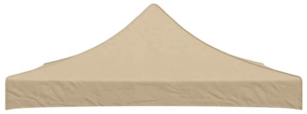 Střecha k party stanu 3 x 3 m béžová 270 g/m² 315318