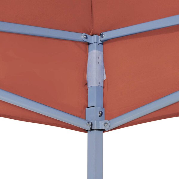 Střecha k party stanu 4 x 3 m cihlová 270 g/m² 315359