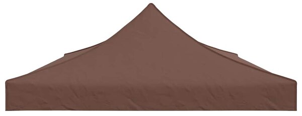 Střecha k party stanu 6 x 3 m hnědá 270 g/m² 315332