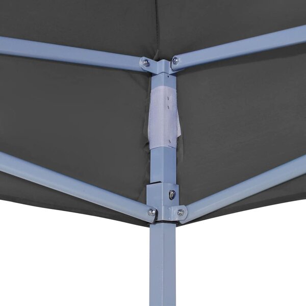 Střecha k party stanu 2 x 2 m antracitová 270 g/m² 315338