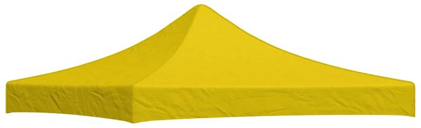 Střecha k party stanu 3 x 3 m žlutá 270 g/m² 315326