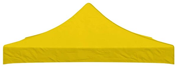 Střecha k party stanu 3 x 3 m žlutá 270 g/m² 315326