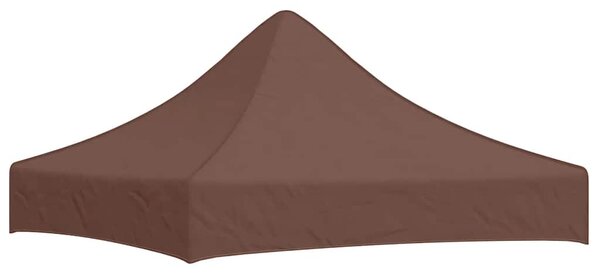 Střecha k party stanu 2 x 2 m hnědá 270 g/m² 315345