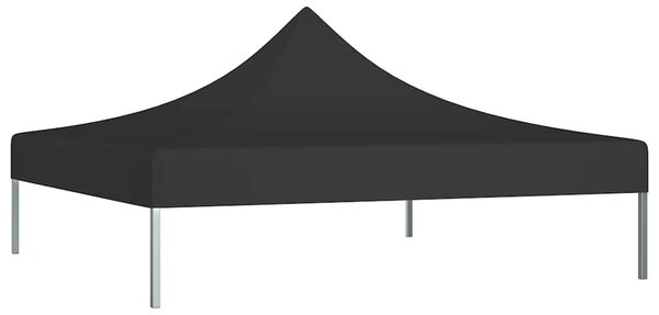 Střecha k party stanu 2 x 2 m černá 270 g/m² 315347