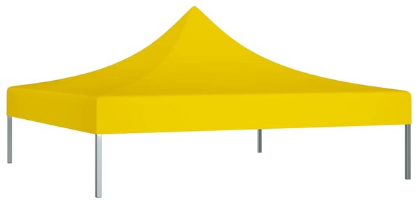 Střecha k party stanu 2 x 2 m žlutá 270 g/m² 315348