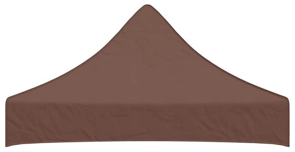 Střecha k party stanu 2 x 2 m hnědá 270 g/m² 315345
