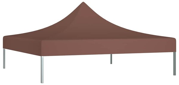Střecha k party stanu 2 x 2 m hnědá 270 g/m² 315345