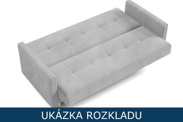 Rozkládací pohovka Telde - Poso 55 Barva nožiček: Buk přírodní