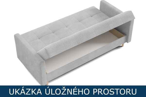 Rozkládací pohovka Telde - Poso 55 Barva nožiček: Buk přírodní