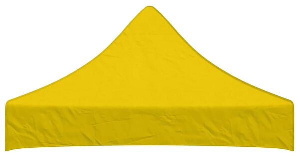 Střecha k party stanu 2 x 2 m žlutá 270 g/m² 315348