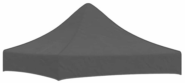 Střecha k party stanu 2 x 2 m černá 270 g/m² 315347