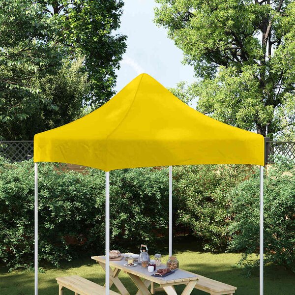 Střecha k party stanu 2 x 2 m žlutá 270 g/m² 315348