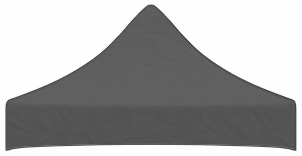 Střecha k party stanu 2 x 2 m černá 270 g/m² 315347