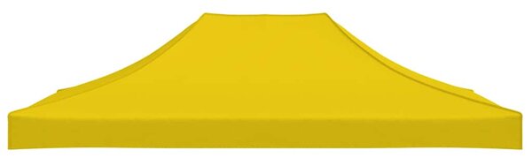 Střecha k party stanu 4 x 3 m žlutá 270 g/m² 315361